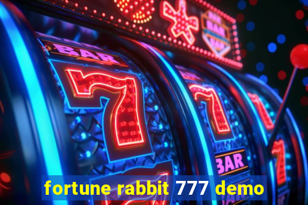 fortune rabbit 777 demo